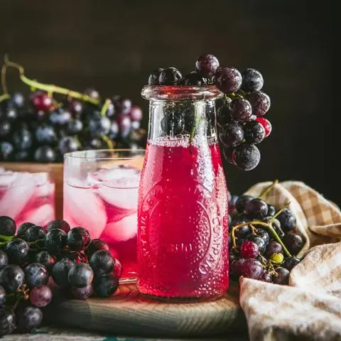 Hình ảnh Trà sữa nho