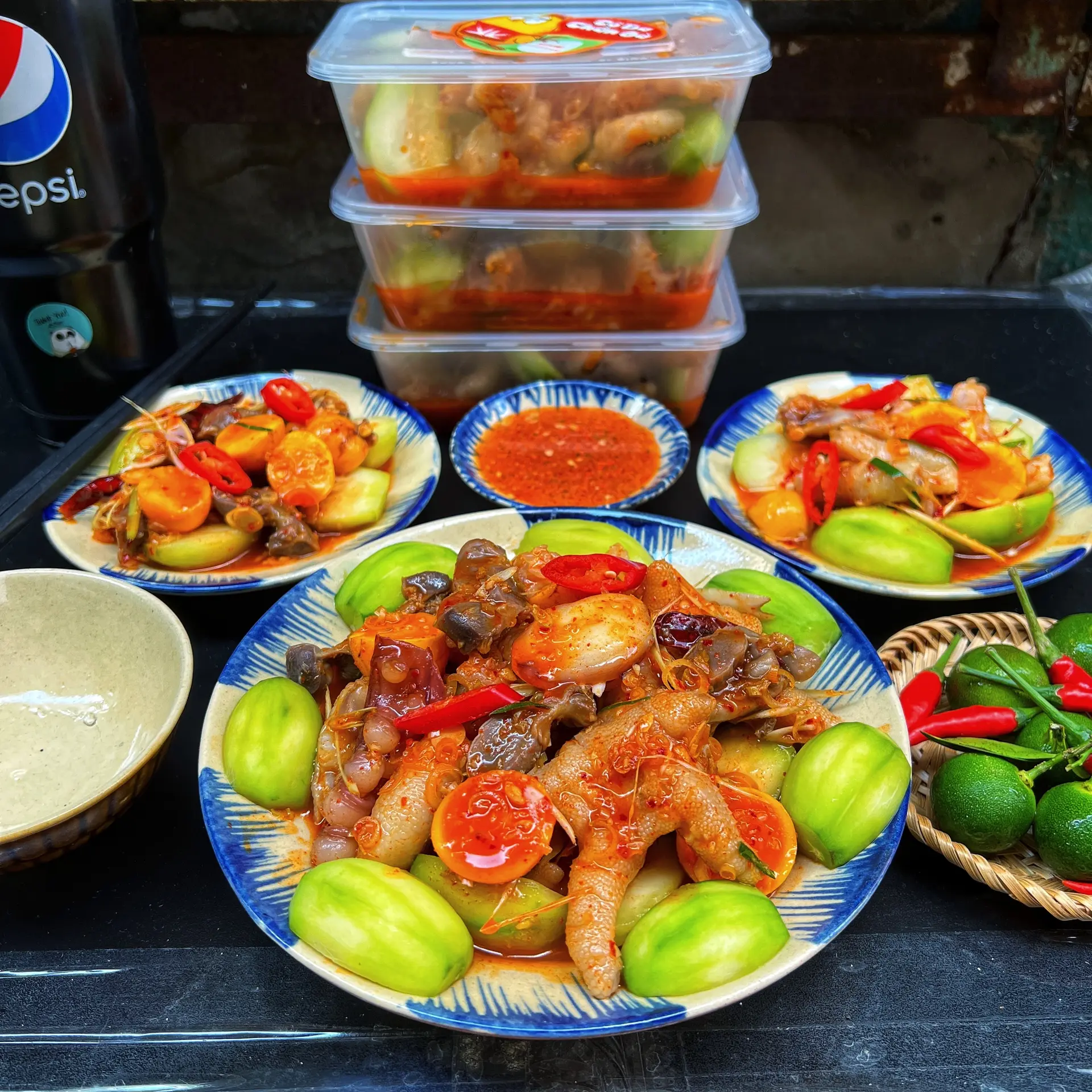 Hình ảnh Mix Tá Lả Sốt Thái