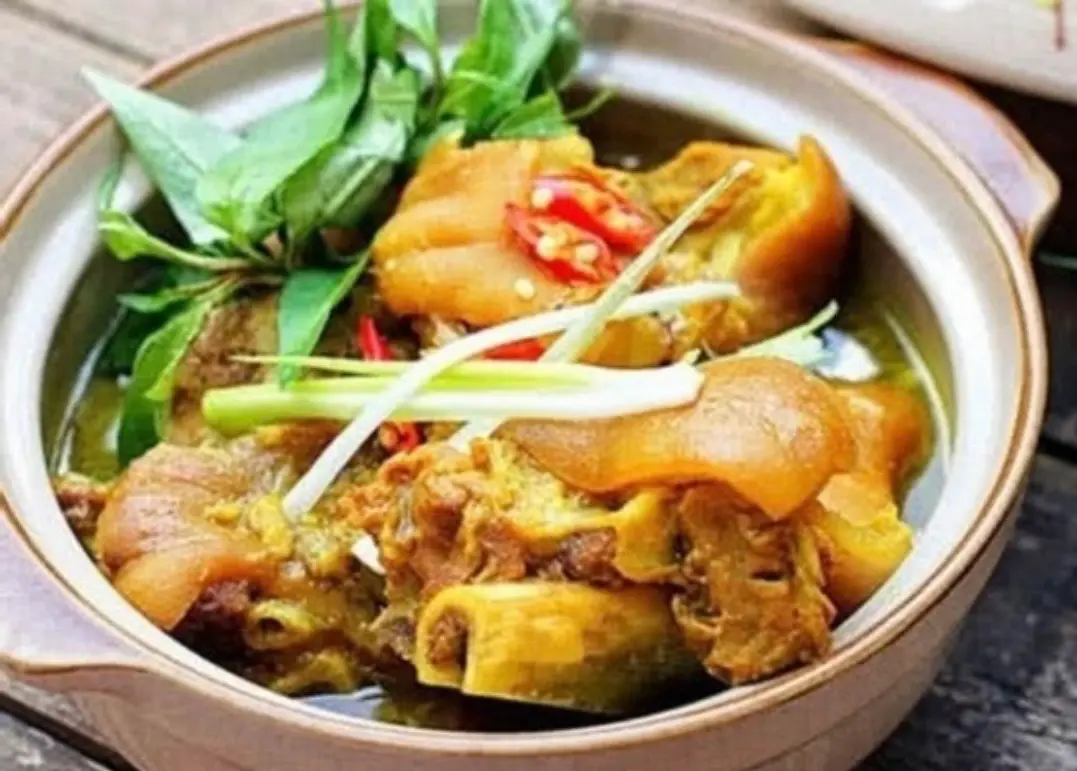 Hình ảnh giò heo giả cầy 0,5kg 2-3 người