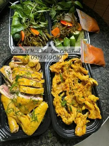 Hình ảnh Nữa Con Gà Ta U Muối Hoa Tiêu CôHaiFood