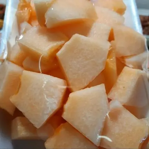 Hình ảnh Dưa vàng bổ sẵn 