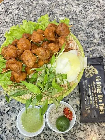 Hình ảnh Phao Câu Gà Nướng 1 xiên