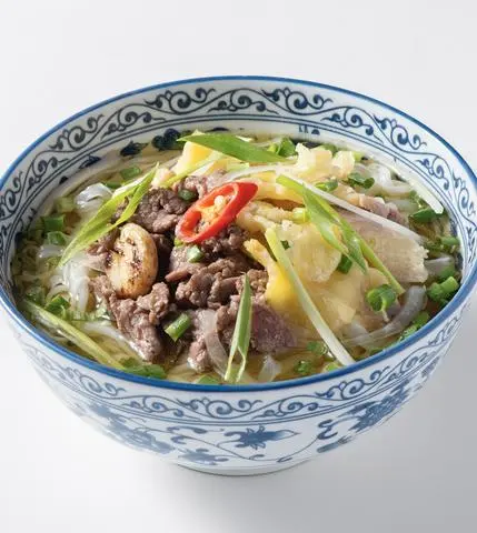 Hình ảnh Phở tự chọn 2 loại thịt (có bắp)