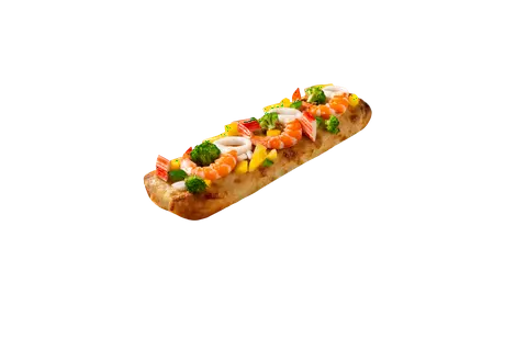 Hình ảnh H1 - pizza hải sản hình chữ nhật