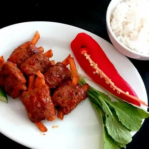 Hình ảnh Sườn chay chiên nước mắm