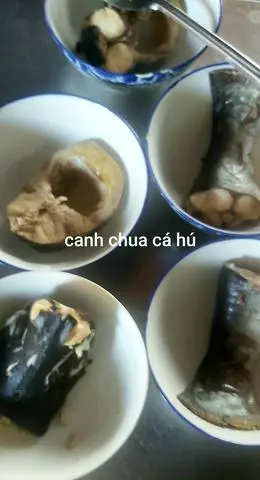 Hình ảnh Cơm canh chua cá hú