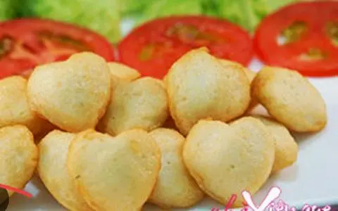 Hình ảnh Đậu hủ cá hình tim