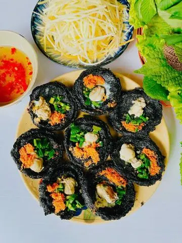 Hình ảnh khọt hàu bao công