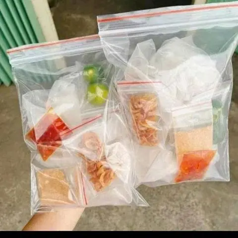 Hình ảnh Phơi sương sa tế hành phi muối nhuyễn