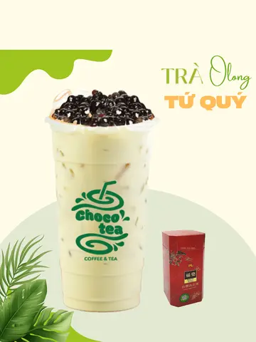 Hình ảnh TRÀ SỮA OLONG TỨ QUÝ TRÂN CHÂU ĐEN - SIZE L