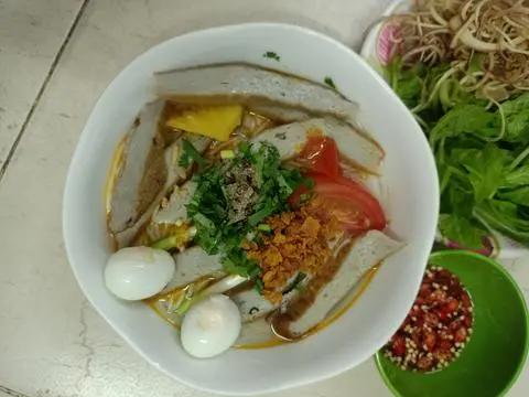 Hình ảnh Bún Chả Cá Chiên Tô Đặc Biệt 