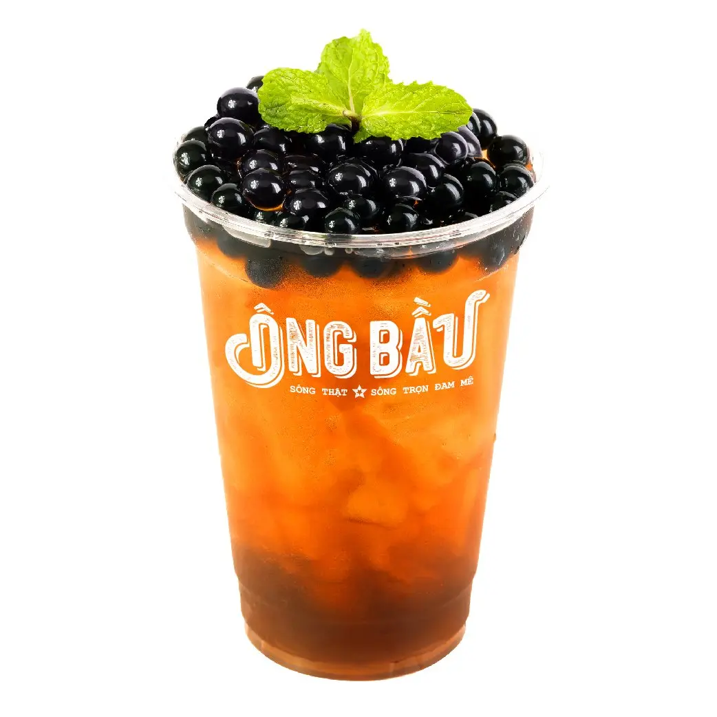 Hình ảnh Trà việt quất hạt boba
