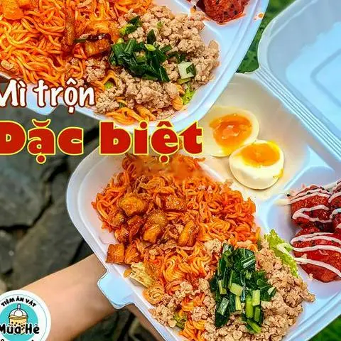 Hình ảnh Mì trộn tép mỡ đặc biệt