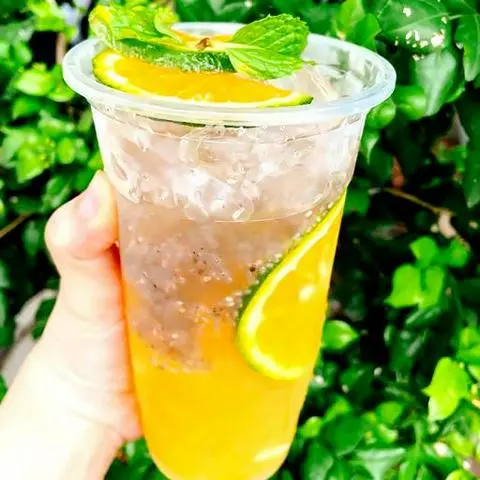 Hình ảnh Cam Xả Hạt Chia