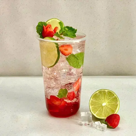 Hình ảnh Soda Dâu