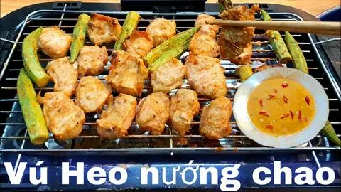 Hình ảnh Vú Heo Nướng Chao