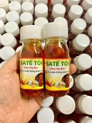 Hình ảnh SATE TỎI NHỎ (Dùng Chai Được)