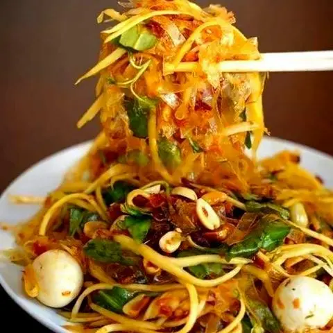 Hình ảnh Bánh Tráng Trộn