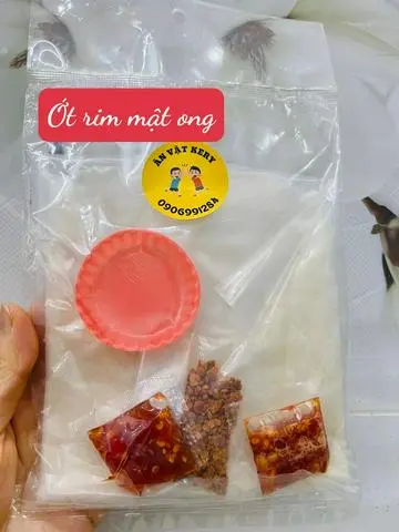 Hình ảnh BÁNH TRÁNG ỚT RIM MẬT ONG