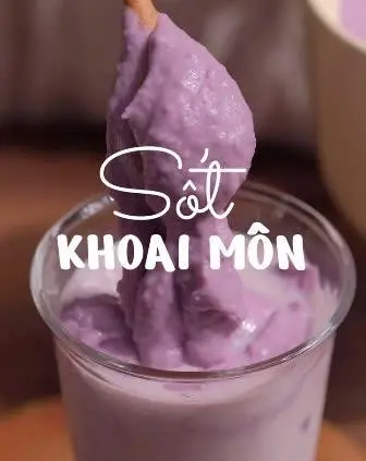 Hình ảnh Sốt Khoai Môn Nghiền