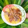 Hình ảnh Cơm chiên đùi gà roti