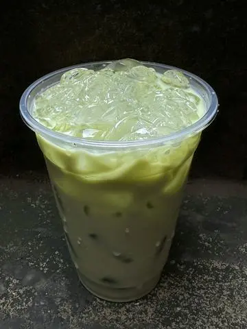 Hình ảnh Trà sữa thái xanh