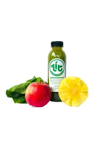 Hình ảnh Nước ép Táo + Thơm + Bó xôi (Vua của các loại rau)