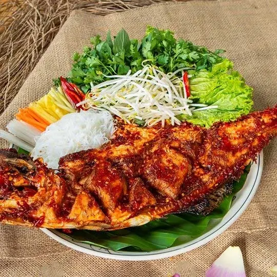 Hình ảnh CÁ BÒ DA 2 MÓN