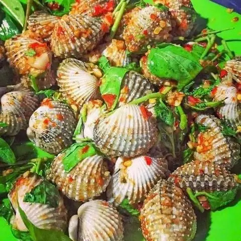 Hình ảnh sò huyết xào mẹ, xào bơ tỏi