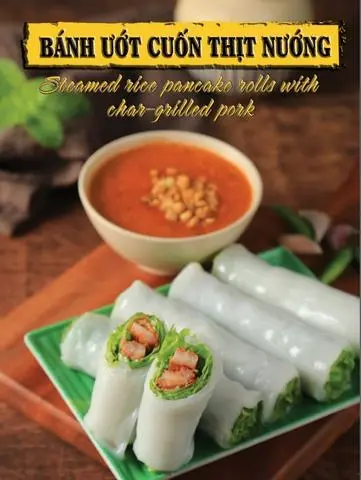 Hình ảnh Bánh ướt thịt nướng