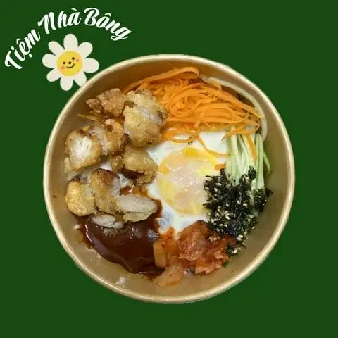 Hình ảnh Cơm Trộn Hàn Quốc Mix Gà Viên