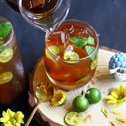 Hình ảnh Trà tắc (quất) hoa lài Hà Nội