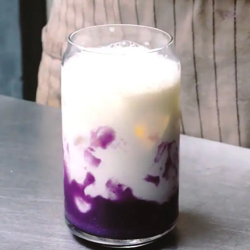 Hình ảnh Latte Khoai Môn mix Kem Mặn (L)