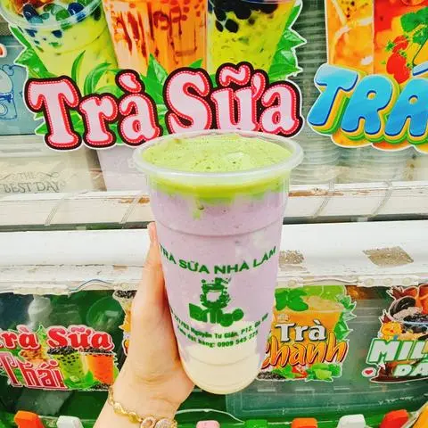 Hình ảnh Matcha Latte Sốt Khoai Môn Tươi - size L
