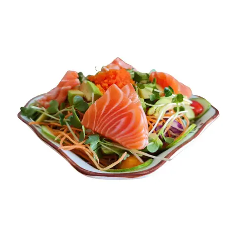 Hình ảnh Salad Cá Hồi