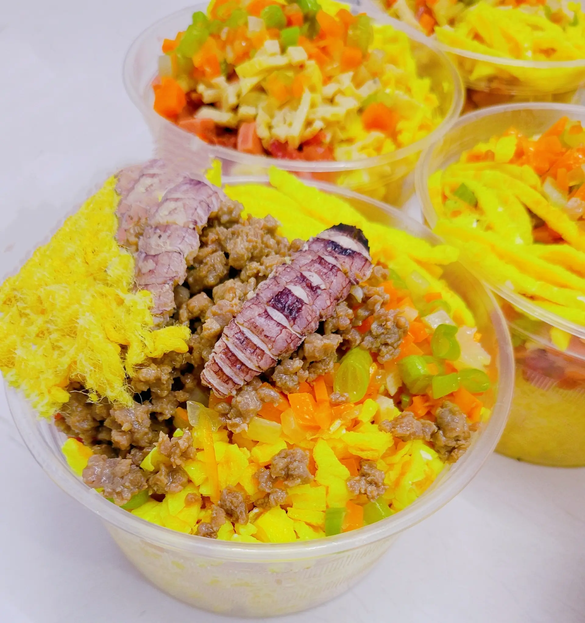 Hình ảnh Cơm Chiên (ST25)Mềm Dẻo Bò, Tôm, Chà Bông Heo Gà Tặng Sốt Tương Hành Phi