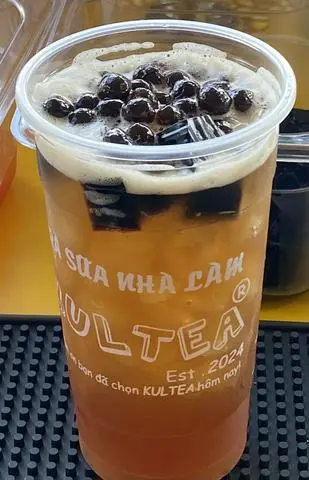 Hình ảnh Hồng trà tắc mật ong size L