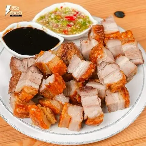 Hình ảnh Heo quay ba rọi 100gram