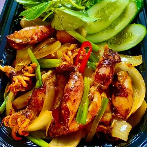 Hình ảnh MÚC TRỨNG CHIÊN NƯớC MẮM 500GR