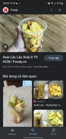 Hình ảnh Xoài  lắc MUỐI tây ninh