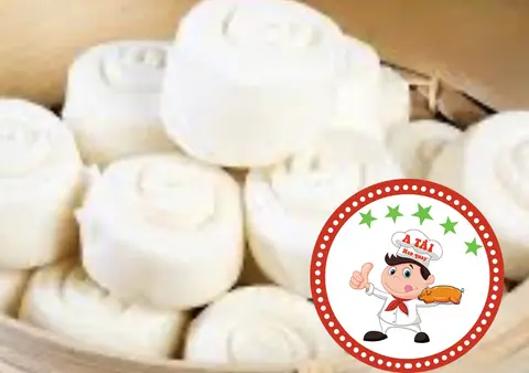 Hình ảnh Bánh Bao Sữa Hấp 5 Cái