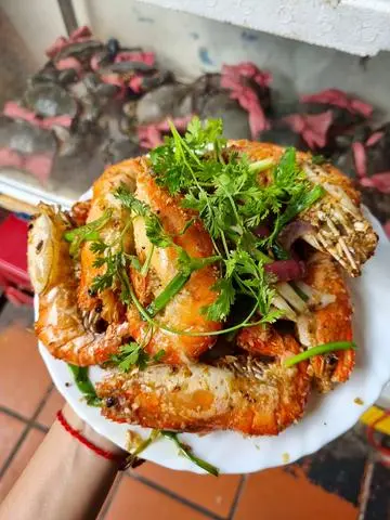 Hình ảnh Tôm sú thiên nhiên TN 1 phần nhỏ - 3 con