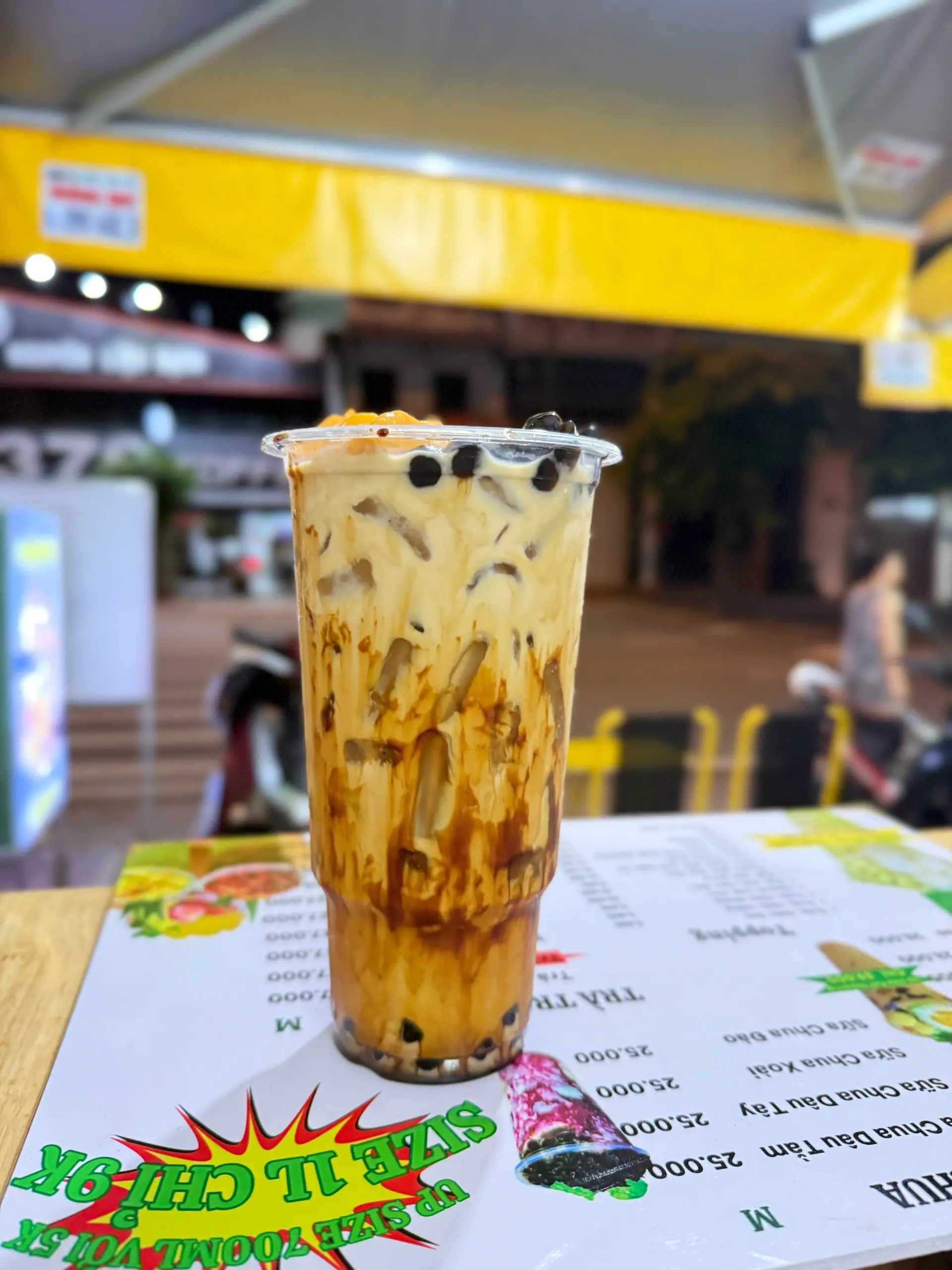 Hình ảnh Sữa tươi trân châu đường đen