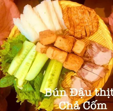 Hình ảnh Bún đậu thịt chả cốm