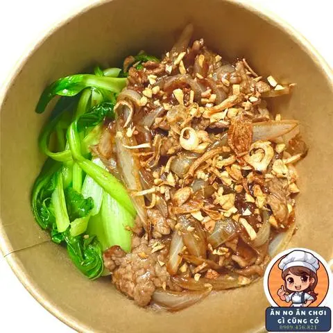 Hình ảnh Mì Trộn Bò Xào + Củ hành
