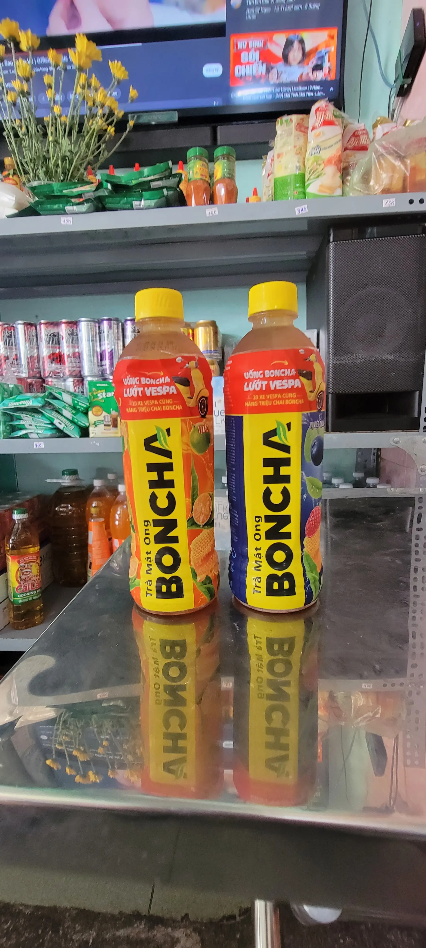 Hình ảnh Boncha vị Việt quất, tắc