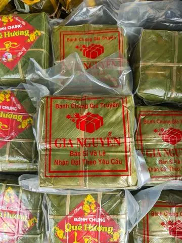Hình ảnh Bánh chưng Tết 1kg - BÁNH CHAY