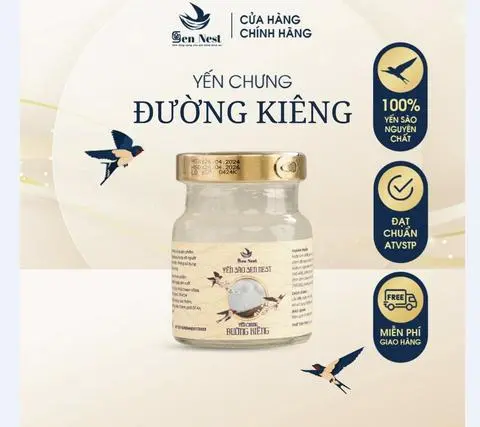 Hình ảnh Yến chưng đường ăn kiêng