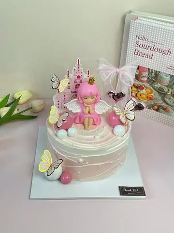 Hình ảnh Bánh kem thiên thần - cho bé gái nữ size 12-22cm