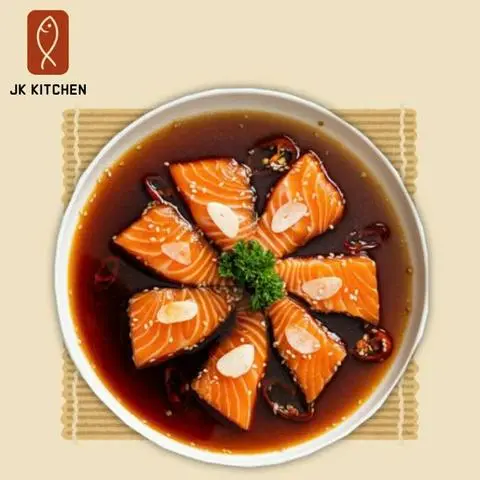 Hình ảnh [120gr] - Cá Hồi Nauy Ngâm Tương - Size S